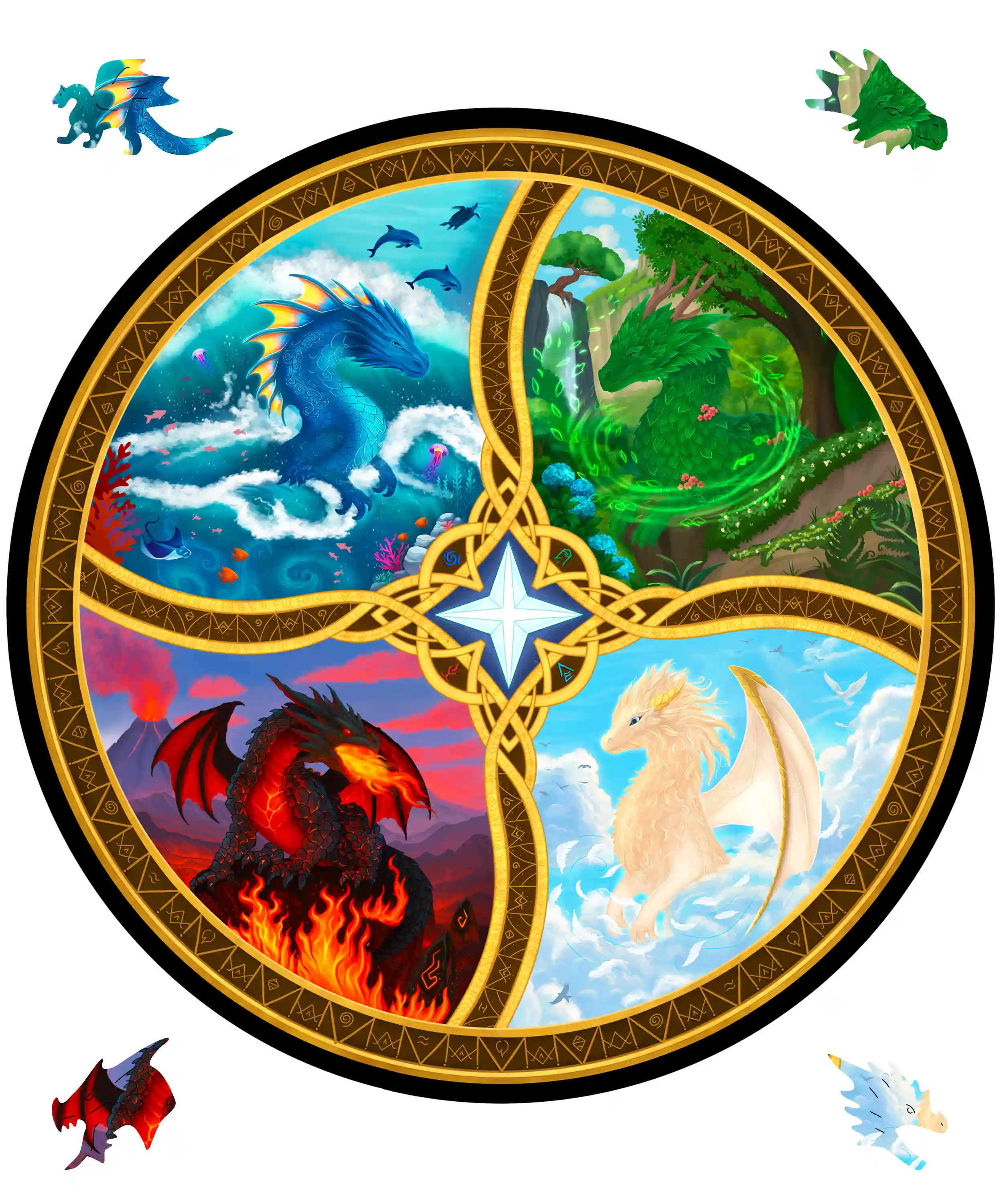 Draci čtyř živlů