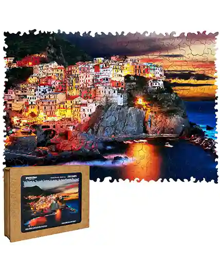 Manarola v Itálii